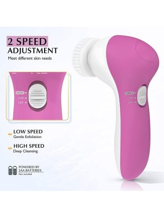 Appareil de Gommage 5 en 1 Nettoyage Massage Soins Visage Eclat