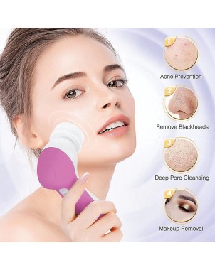 Appareil de Gommage 5 en 1 Nettoyage Massage Soins Visage Eclat