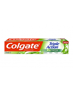 Colgate Dentifrice Triple Action 75ml Nettoyage Hygiène Dentaire