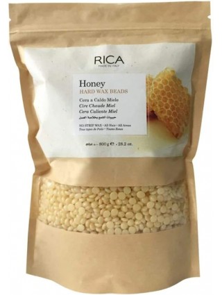 RICA - Cire en Grains Wax - 800g Miel - Epilation Corps Cire Chaude cire wax 800g - épilation - chauffe cire - marque italienne