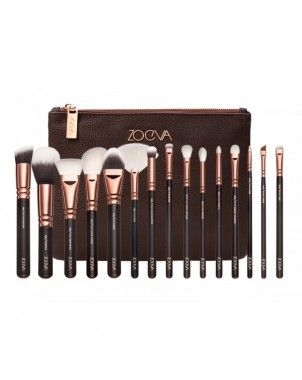 Pinceaux ZOEVA MARRON , maquillage , fond de teint , beauté , coiffure
