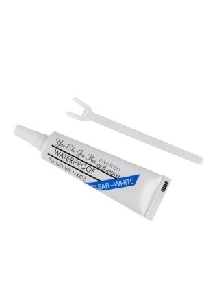 colle-blanc-clear-white-cils-eyes-lashes-yeux-maquillage-mascara-extension-cils-à-cils