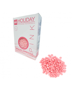 Holiday Depilazione Pink 500g Pink - Cire Professionnelle Epilation Corps