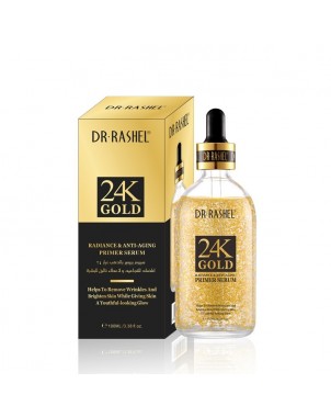 Dr Rashel 24K Gold sérum primer anti-âge, anti-rides, ridules. collagène vitamine, l'éclat visage souplesse