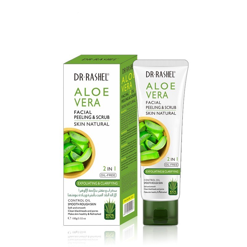 Dr Rashel Gel Gommage Peeling Aleo Vera peau morte peau sèche éclat peau douce lisse