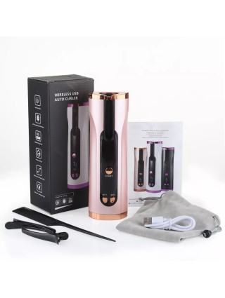 Boucleur Cheveux Fer à Friser en Céramique pour Coiffure Rechargeable