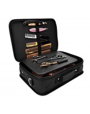 Valise Coiffeur Professionnel Grande Barber Shop Bag Trousse Outils Barbe