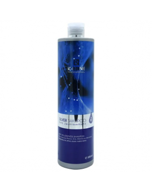 K-Reine Silver Shampoing 500ml Shampoing pour Cheveux Colorés avec Mèches