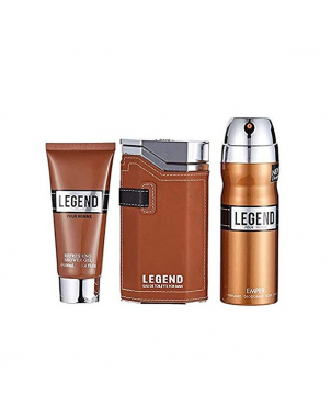 Coffret Homme Legend Eau de Toilette 3en1 Emper Perfumes Privé