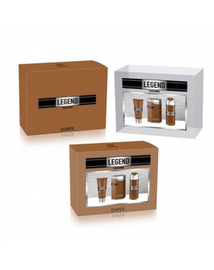 Coffret Homme Legend Eau de Toilette 3en1 Emper Perfumes Privé