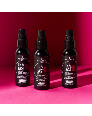 Essence Fixateur Maquillage 50ml Fix & Last 18h Make Up Fixing Spray Fixateur