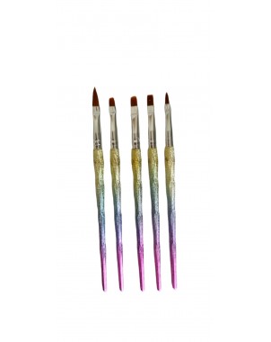 pinceaux rainbow gel ongles manucure pédicure strass motifs vernis gel soins