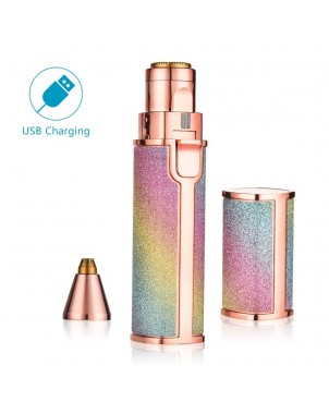 Épilateur 2 en 1 - Visage et Sourcils - Rechargeable - LED