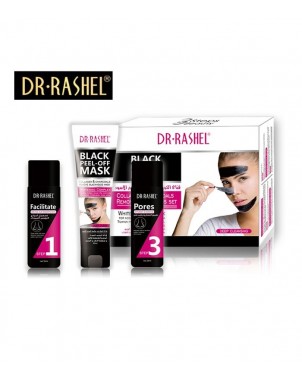 Dr Rashel Masque 3 en 1 Peel-off Points Noirs Collagène et Charbon