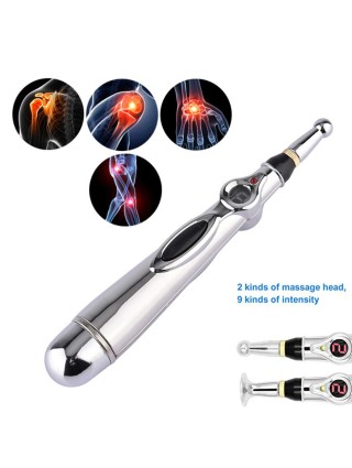 Stylo de Massage Visage Cou Corps Pen Massager Stylo Electrique Santé