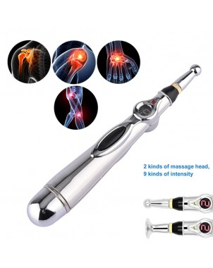 Stylo de Massage Visage Cou Corps Pen Massager Stylo Electrique Santé