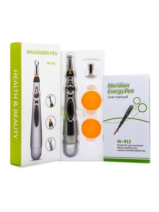 Stylo de Massage Visage Cou Corps Pen Massager Stylo Electrique Santé