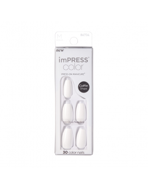 imPress Faux Ongles Press On Nails Frosting Forme Ovale Coffin