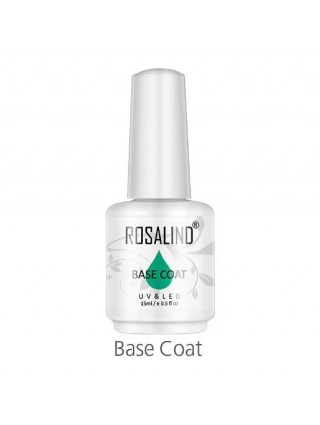 Rosalind Base Coat UV LED pour Soins Faux Ongles Gel Nail Art Manucure
