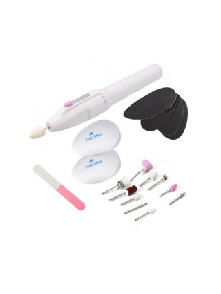 Kit Pédicure Manucure Soins Ongles 18 en1 Ponceuse Lime Polissage Râpe
