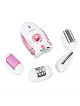 Epilateur KEMEI 4 en 1 - Rechargeable Epilation Rapide Confortable