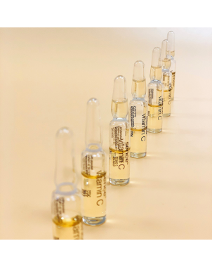 Sence Ampoules Soins Visage Vitamine C 7*2ml Formule Hydratante pour Tous Types de Peau