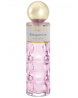 Parfums Saphir Elegance Eau De Parfum Avec Vaporisateur pour Femme 200ml