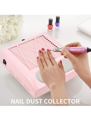 Aspirateur de Poussière à Ongles 80 watt Professionnel Soins Manicure