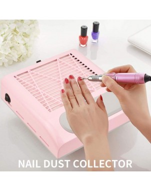 Aspirateur de Poussière à Ongles 80 watt Professionnel Soins Manicure