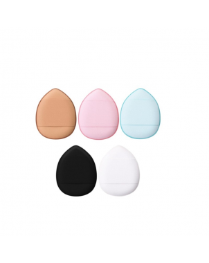 Azal Lot de 5 Mini Eponges Maquillage pour Estampage Fond de Teint Poudre et Liquide
