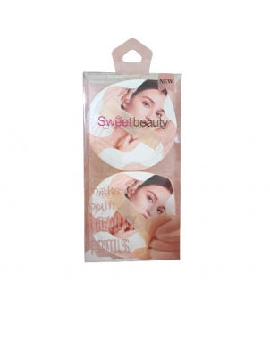 Sweet Beauty Makeup Puff Beauty Tools 2pcs Eponges Maquillage Poudre