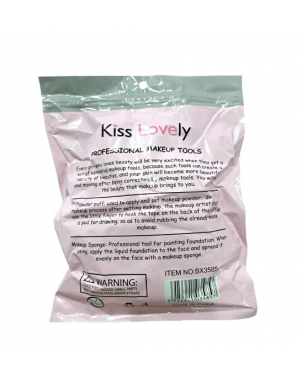 Kiss Lovely Pack de 22pcs Eponges Maquillage Professionnels "I am Professional"