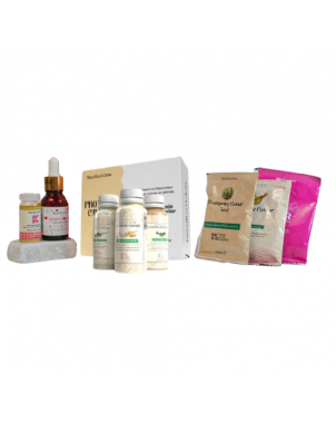 Pack Protéine Caviar Brazilian Glow Vitamine K Sérum Shiny avec 3 Monodoses CADEAUX