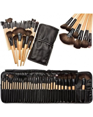 Kit Pinceaux Maquillage Professionnels 32pcs avec Sac Pochette
