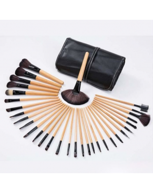 Kit Pinceaux Maquillage Professionnels 32pcs avec Sac Pochette
