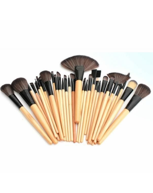 Kit Pinceaux Maquillage Professionnels 32pcs avec Sac Pochette