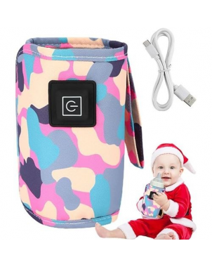 Chauffe Biberon Electrique pour Bébés Portable Câble USB