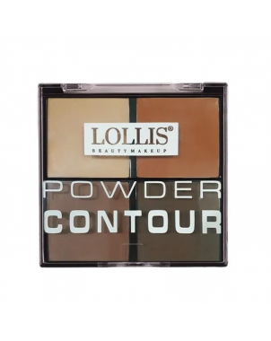 Lollis Powder Contour 02 Palette de Contouring en Poudre Bronzer en Poudre