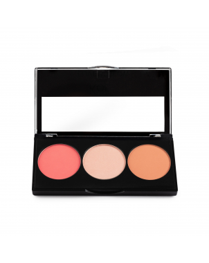 Kolsi Palette Lovely Glow 06 Palette 3en1 Highlighter Blush Bronzer