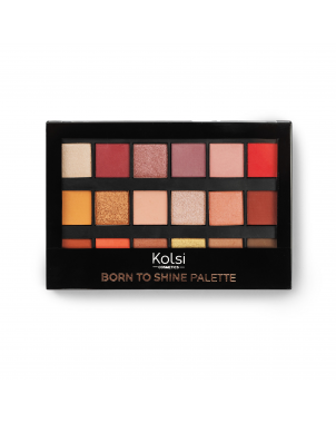 Kolsi Palette Fard à Paupières Born To Shine 18 Couleurs 200