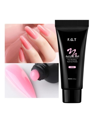 FGT Gel Acrylique Rose Pink Poly gel Soins Ongles Nail Art Manucure