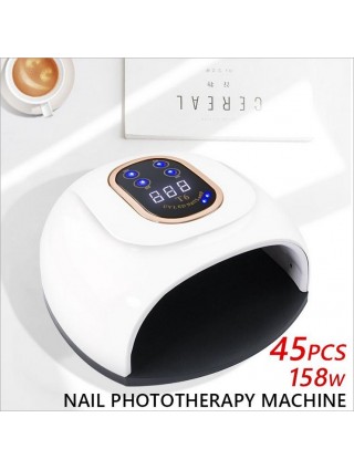 sèche ongle T6 puissance 158 watt - led - uv - matériel onglerie