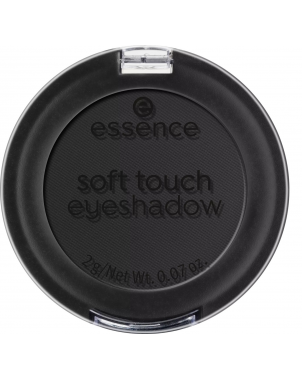 Essence Fard à Paupières Soft Touch Eyeshadow Ultra Doux Noir 06 Black