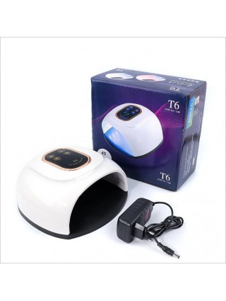 sèche ongle T6 puissance 158 watt - led - uv - matériel onglerie