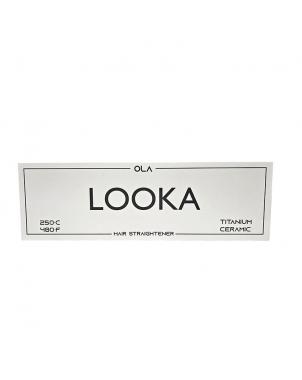 Ola Fer à Lisser Looka Titanium Plaque Cheveux 250°C