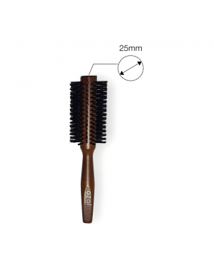 Azal Brosse Brushing en Bois (25mm) Brosse de Coiffure