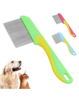 Peigne Anti Poux Brosse pour Eliminer les Poux Usage à Domicile