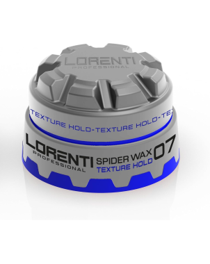 LORENTI 07 Hair Wax Spider Effect 150ml Cire Cheveux Homme Coiffure Spider Effet