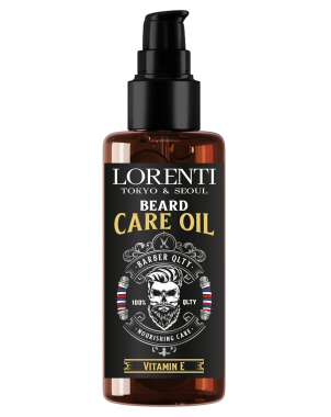 LORENTI Kit Soins Barbe Coffret Beard Kit : Baume de Soins + Huile de Barbe 100ml + Shampoing Barbe 200ml