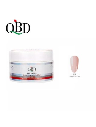 QBD Gel UV LED Beige Nude Clair Onglerie Soin Ongles Nail Art Manucure